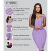 imageHybrid ampamp Company Womens Elegance V Neck Stretch Chic Bandage DressDrbd132lilac