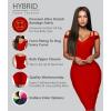 imageHybrid ampamp Company Womens Elegance V Neck Stretch Chic Bandage DressDrbd132red
