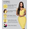 imageHybrid ampamp Company Womens Elegance V Neck Stretch Chic Bandage DressDrbd132yellow