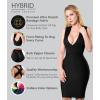 imageHybrid ampamp Company Womens Elegance V Neck Stretch Chic Bandage DressDrbd70709black