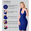 imageHybrid ampamp Company Womens Elegance V Neck Stretch Chic Bandage DressDrbd70709royal