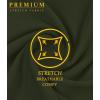 imageHybrid ampamp Company Womens Pencil Skirt Premium Nylon Ponte Stretch Office Made in The USA Below KneeOlive