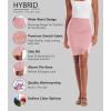 imageHybrid ampamp Company Womens Pencil Skirt Premium Ponte Basic Solid Stretch Above Knee Side SlitKsk450121073tblush
