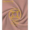 imageHybrid ampamp Company Womens Pencil Skirt Premium Ponte Basic Solid Stretch Above Knee Side SlitKsk450121073tmauve