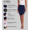 imageHybrid ampamp Company Womens Pencil Skirt Premium Ponte Basic Solid Stretch Above Knee Side SlitKsk450121073tnavy