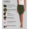 imageHybrid ampamp Company Womens Pencil Skirt Premium Ponte Basic Solid Stretch Above Knee Side SlitKsk450121073tolive