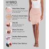 imageHybrid ampamp Company Womens Pencil Skirt Premium Ponte Basic Solid Stretch Above Knee Side SlitKsk450121073tpeach