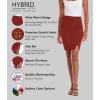 imageHybrid ampamp Company Womens Pencil Skirt Premium Ponte Basic Solid Stretch Above Knee Side SlitKsk450121073trust