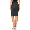 imageHybrid ampamp Company Womens Super Comfy Ultra Stretch Skirt Knee Length with PocketsSk44876charcoal