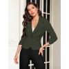 imageHybrid ampamp Company Women Super Comfy Ponte Office BlazerOlive
