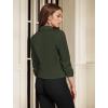 imageHybrid ampamp Company Women Super Comfy Ponte Office BlazerOlive