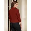 imageHybrid ampamp Company Women Super Comfy Ponte Office BlazerPremium Pontyrust
