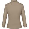 imageHybrid ampamp Company Women Super Comfy Ponte Office BlazerPremium Pontytaupe