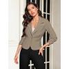 imageHybrid ampamp Company Women Super Comfy Ponte Office BlazerPremium Pontytaupe
