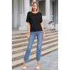 imageHybrid ampamp Company Womens Super Comfy Boat Neck Dolman Top ShirtBlack
