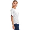 imageHybrid ampamp Company Womens Super Comfy Boat Neck Dolman Top ShirtIvory