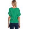 imageHybrid ampamp Company Womens Super Comfy Boat Neck Dolman Top ShirtKelly Gree