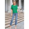 imageHybrid ampamp Company Womens Super Comfy Boat Neck Dolman Top ShirtKelly Gree