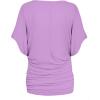 imageHybrid ampamp Company Womens Super Comfy Boat Neck Dolman Top ShirtLilac