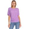 imageHybrid ampamp Company Womens Super Comfy Boat Neck Dolman Top ShirtLilac