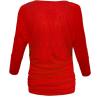imageHybrid ampamp Company Womens Super Comfy Boat Neck Dolman Top ShirtLong Sleevered