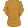 imageHybrid ampamp Company Womens Super Comfy Boat Neck Dolman Top ShirtMustard
