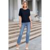 imageHybrid ampamp Company Womens Super Comfy Boat Neck Dolman Top ShirtNavy