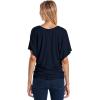 imageHybrid ampamp Company Womens Super Comfy Boat Neck Dolman Top ShirtNavy