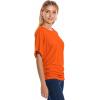imageHybrid ampamp Company Womens Super Comfy Boat Neck Dolman Top ShirtOrange