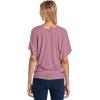 imageHybrid ampamp Company Womens Super Comfy Boat Neck Dolman Top ShirtRose