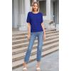 imageHybrid ampamp Company Womens Super Comfy Boat Neck Dolman Top ShirtRoyal