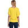 imageHybrid ampamp Company Womens Super Comfy Boat Neck Dolman Top ShirtYellow