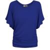 imageHybrid ampamp Company Womens Super Comfy Boat Neck Dolman Top ShirtRoyal