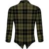 imageHybrid ampamp Company Womens Casual Work Office Blazer Jacket Open Front Shawl with 34 Scrunch Sleeves11396blkoli