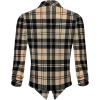 imageHybrid ampamp Company Womens Casual Work Office Blazer Jacket Open Front Shawl with 34 Scrunch Sleeves11396blktau