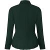 imageHybrid ampamp Company Womens Casual Work Office Elegant Open Front Premium Nylon Blazer JacketJk1135hunter