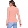 imageHybrid ampamp Company Womens Casual Work Office Elegant Open Front Premium Nylon Blazer JacketJk1135light Cora