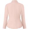 imageHybrid ampamp Company Womens Casual Work Office Elegant Open Front Premium Nylon Blazer JacketJk1135peach