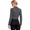 imageHybrid ampamp Company Womens Fashion Military Crop Premium Ultra Stretch GoldSliver Zip Up Dressy Blazer Jacket11083blackwhite