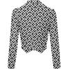 imageHybrid ampamp Company Womens Fashion Military Crop Premium Ultra Stretch GoldSliver Zip Up Dressy Blazer Jacket11084blackIvor