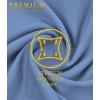 imageHybrid ampamp Company Womens Casual Work Office Dressy Double Lapel Single Button Peplum Comfortable BlazerBlueperiwinkle