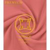 imageHybrid ampamp Company Womens Casual Work Office Dressy Double Lapel Single Button Peplum Comfortable BlazerCoraldressy  Premium Weight