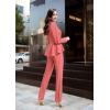 imageHybrid ampamp Company Womens Casual Work Office Dressy Double Lapel Single Button Peplum Comfortable BlazerCoraldressy  Premium Weight