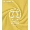 imageHybrid ampamp Company Womens Casual Work Office Dressy Double Lapel Single Button Peplum Comfortable BlazerYellow