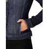 imageHybrid ampamp Company Womens Long Sleeve Denim Jackets Basic Button Down Jean Jacket with PocketsDark Wash