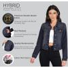 imageHybrid ampamp Company Womens Long Sleeve Denim Jackets Basic Button Down Jean Jacket with PocketsDark Wash