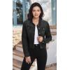 imageHybrid ampamp Company Womens Long Sleeve Denim Jackets Basic Button Down Jean Jacket with PocketsJk22881black