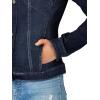 imageHybrid ampamp Company Womens Long Sleeve Denim Jackets Basic Button Down Jean Jacket with PocketsJk22887rinse Wash