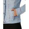 imageHybrid ampamp Company Womens Long Sleeve Denim Jackets Basic Button Down Jean Jacket with PocketsJk22888bleach