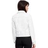 imageHybrid ampamp Company Womens Long Sleeve Denim Jackets Basic Button Down Jean Jacket with PocketsJk37340white